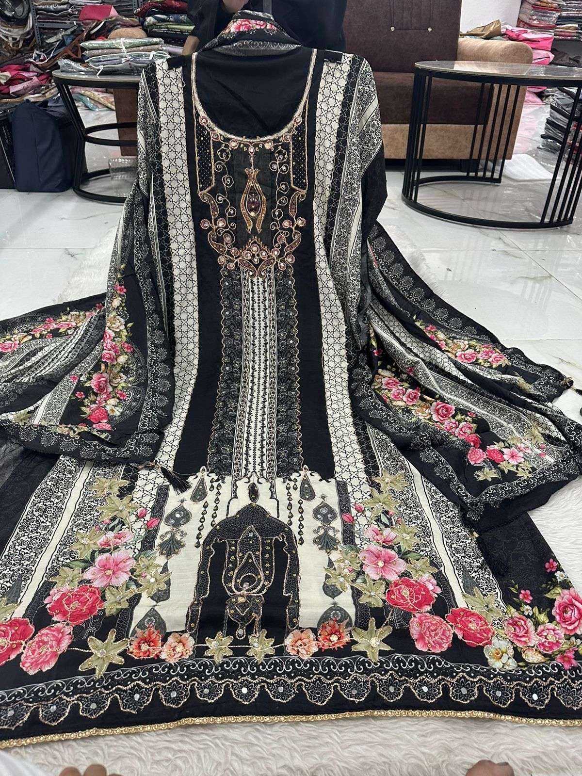 Falah Premium Maslin Collection Code - 50054 By Falah Designer Suits